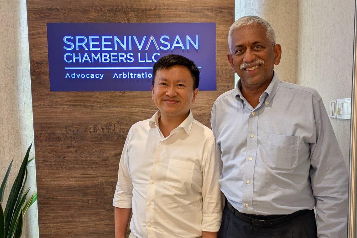 Mr Sreenivasan 與 陳偉志大律師